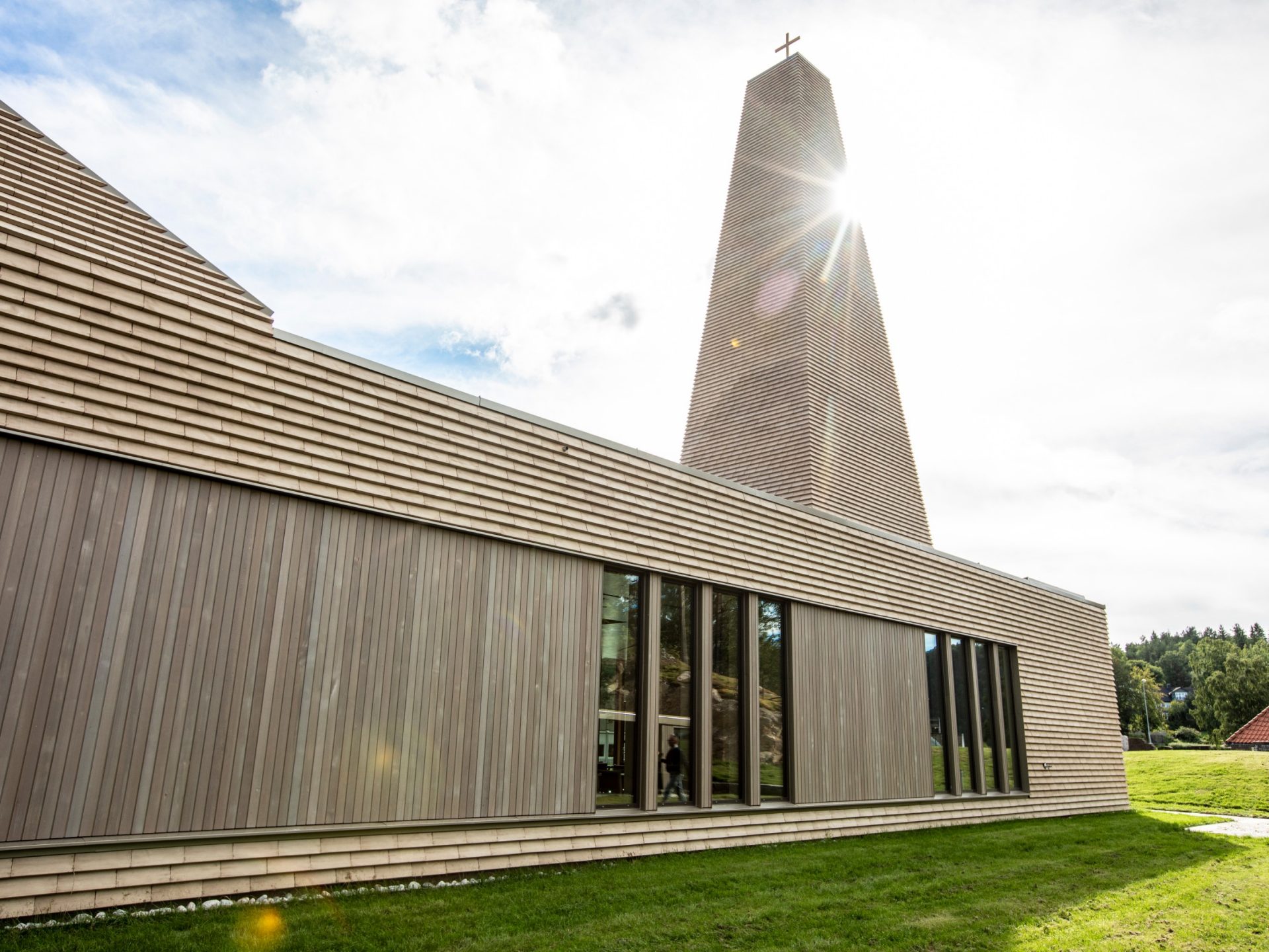 Skärmtegel: URBAN Frederiksberg | Vennesla Kirke, Norge