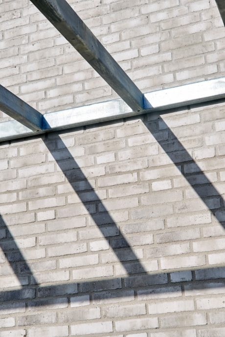 Preschool in Helsingborg, Facing Bruck, W 109 Vit Marmor