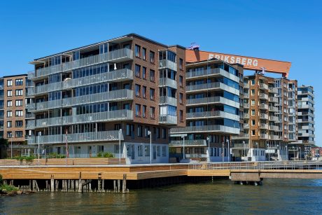 Fasadtegel: EW0112 Brun Valmue | Brf Skaftö, Göteborg