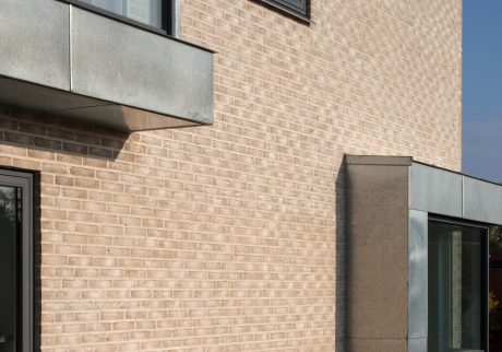 Apartment Building, Buddingevej, Lyngby, Facing Brick W 445 Hvede