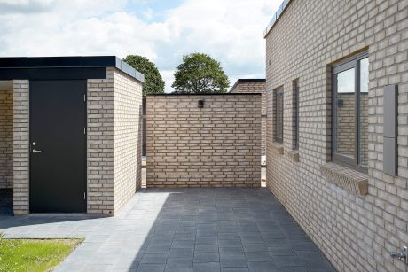 Terraced houses in Herning, Facing Brick W 445 Hvede