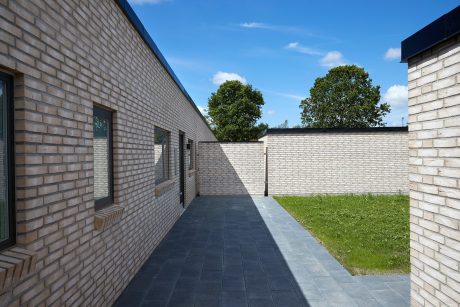 Terraced houses in Herning, Facing Brick W 445 Hvede