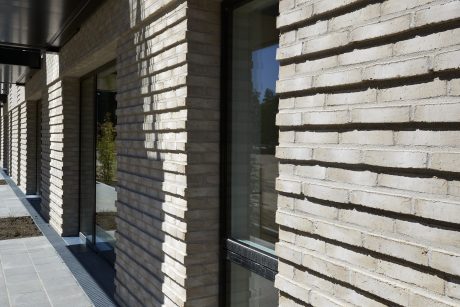 Apartment buildings, Irmabyen in Roedovre, Facing Brick W 445 Hvede