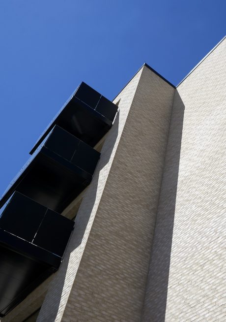 Apartment buildings, Irmabyen in Roedovre, Facing Brick W 445 Hvede