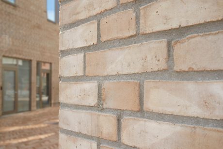 Apartment buildings, Thomas B. Thrigesgade, in Odense, Facing Bricks W 447 Flint and W 445 Hvede