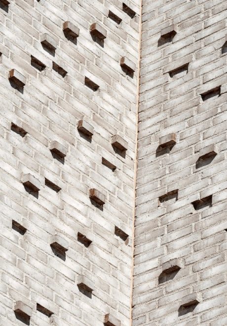 Groundschool in Nykoping, Facing Bricks, W 447 Flint