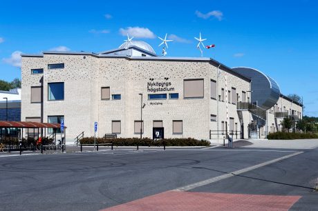 Groundschool in Nykoping, Facing Bricks, W 447 Flint