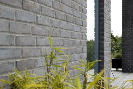 Single family house at Laksedalen in Brabrand, Facing Brick W 450 Jern