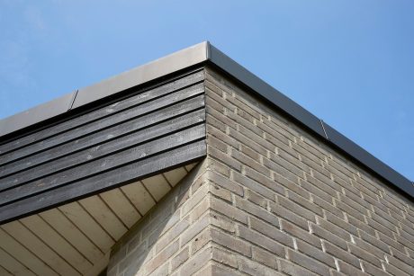 Single family house at Laksedalen in Brabrand, Facing Brick W 450 Jern