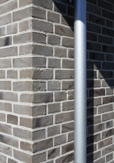 Single Family house, Merlegaardsvej in Ishoej, Facing Brick W 451 Staal