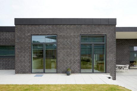 Single Family house, Vorrevangs Alle in Egaa, Facing Brick W 454 Sort Onyx