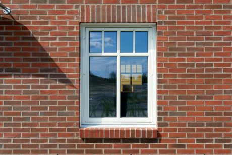 Fasadtegel: Röd Schatterad Spånad | Väppeby Park, Bålsta