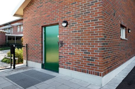 Preschool in Enkoping, Facing brick, Red Shaded Structure