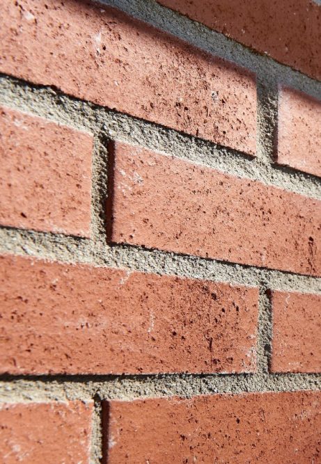 Apartment Building in Norrtalje, Facing Brick,  Roed Spanad, Roed Sigill