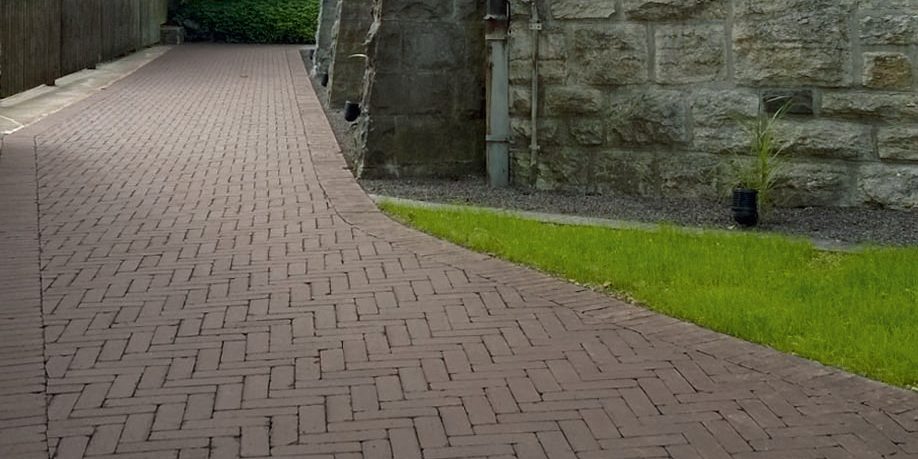 paver, penter, paving stone, walkway, church, garden