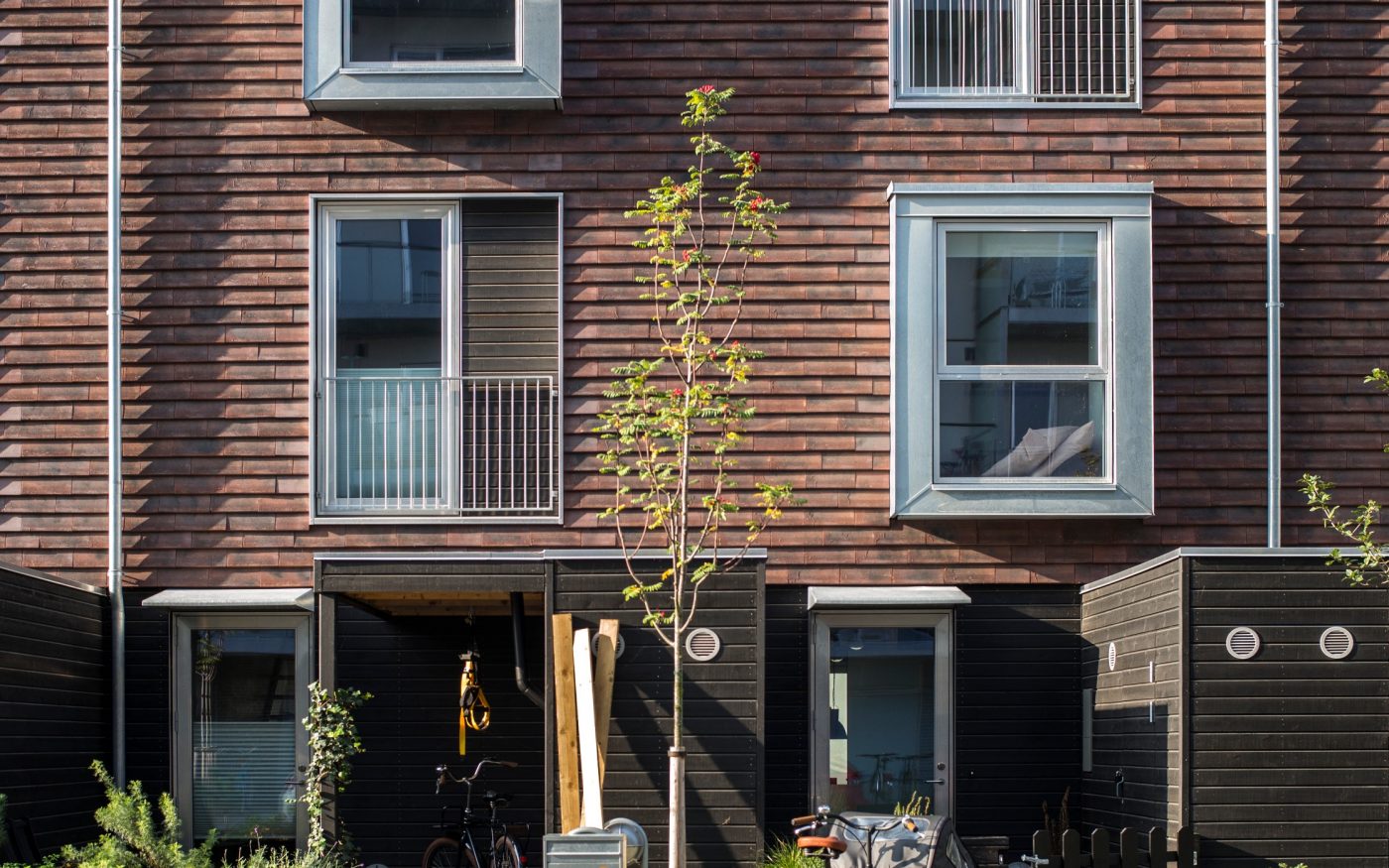 Apartment building in Copenhagen, Urban Cladding Tiles - Holmen