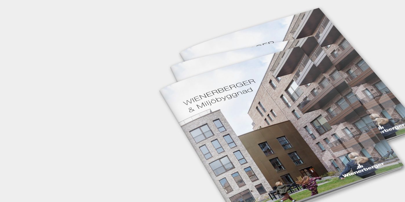 Brochure mockup - Miljöbyggnad