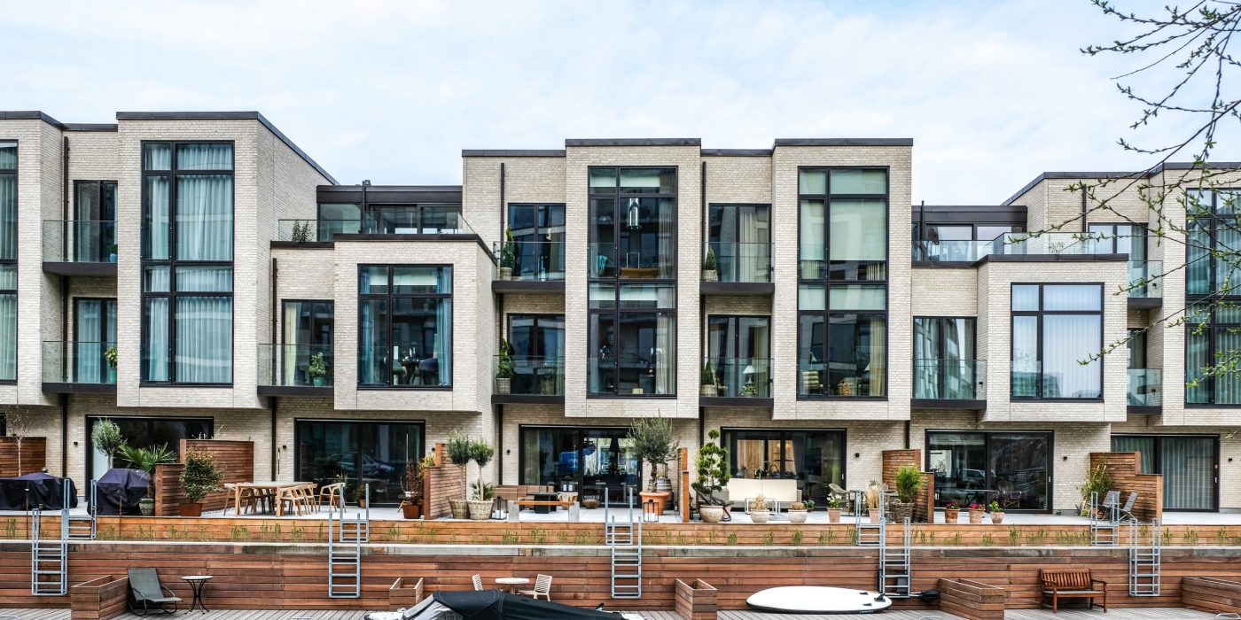 Fasadtegel - EW0109 Hvid Marmor- Sivholmen, Danmark