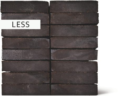 Danish Facade Brick W 454 Sort Onyx