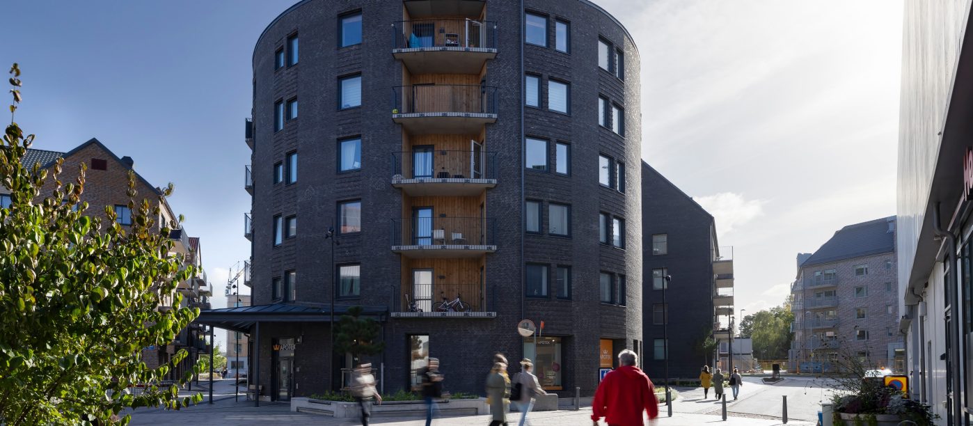 Fasadtegel: EW0454 Onyx | Jubileumshuset, Göteborg