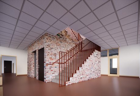 Fasadtegel: EW2287 Cinnober | Sköndalsskolan, Stockholm