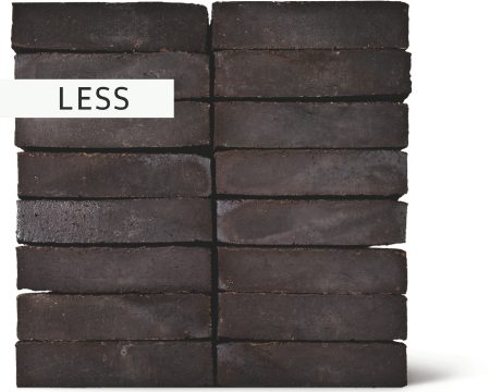 Danish Facade Brick W 454 Sort Onyx