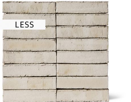 Fasadtegel - EW0109 Hvid Marmor - LESS