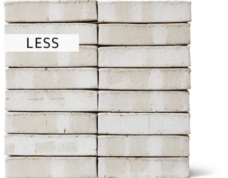 Fasadtegel - EW0109 Hvid Marmor - LESS