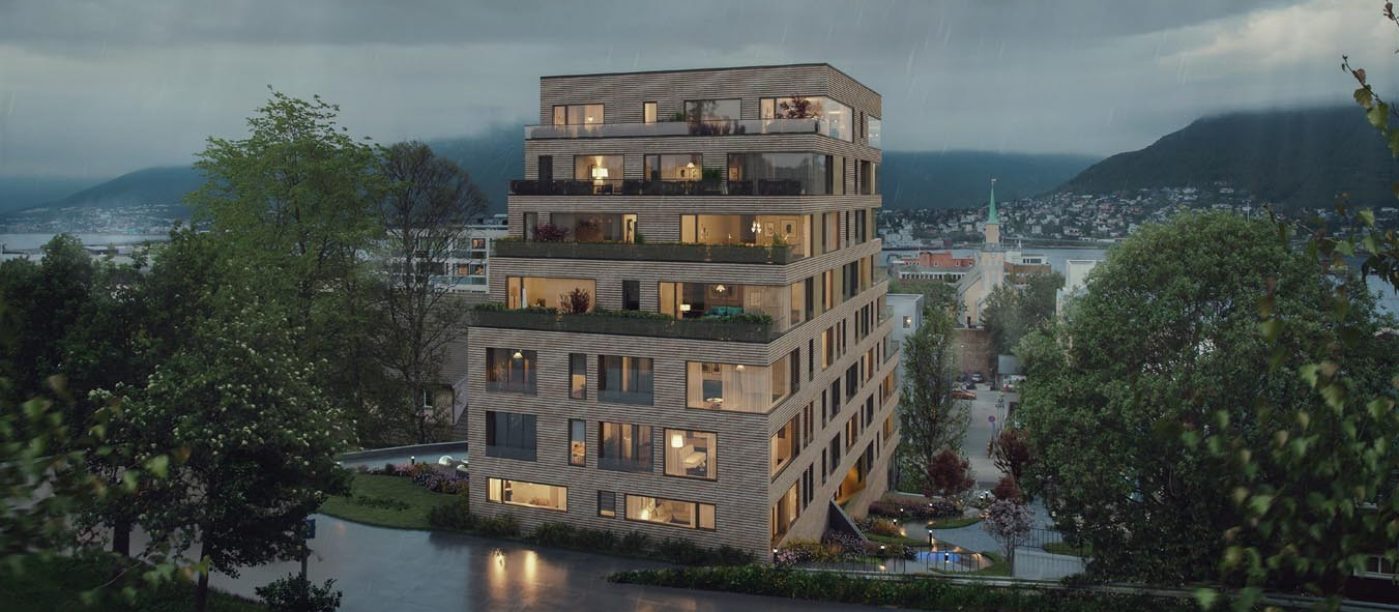 Skärmtegel - URBAN Frederiksberg - Kongsparken, Norge