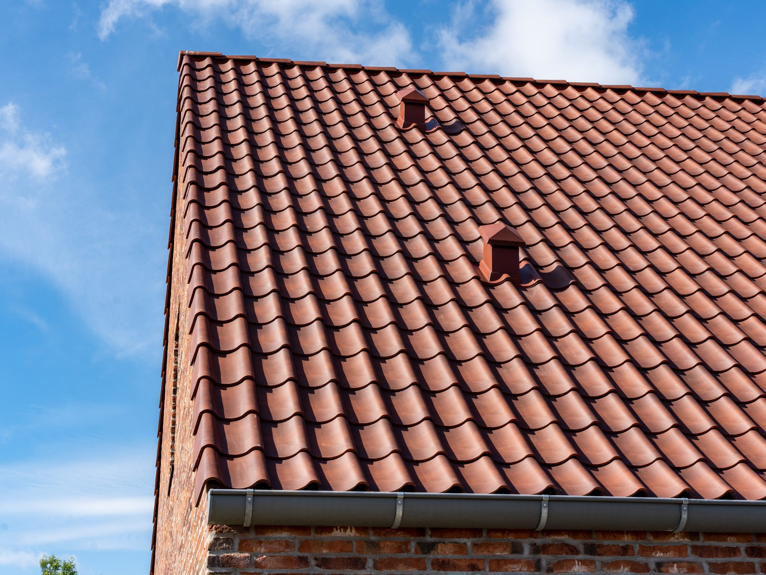 Fasadtegel - taktegel: EW3255 - Sinus | Agttrup Gårdhuse, Danmark