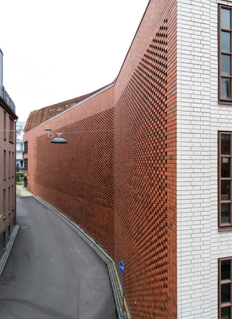 Fasadtegel: Punainen Retro | Vårdtornet, Sweden