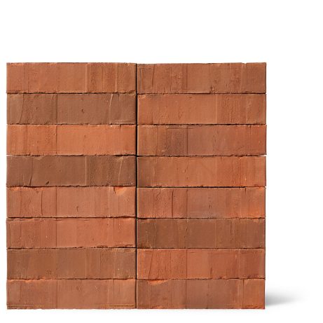 Facade Brick, Roed Schatterad Struktur