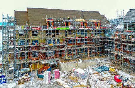 Fasadtegel: EW2207 Mörk röd | Kv. Koggen