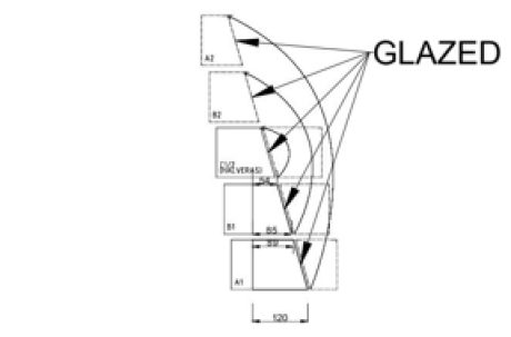 Facadetegel - EW2165 Antibes - Kvarteret Poolen, Sverige