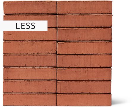 Fasadtegel - EW2207 Rød mørk - LESS