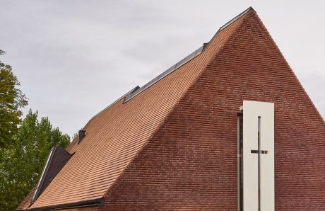 Fasadtegel/Skärmtegel: Blauwrood - URBAN Christianshavn | Torns församlingsgård, Stångby
