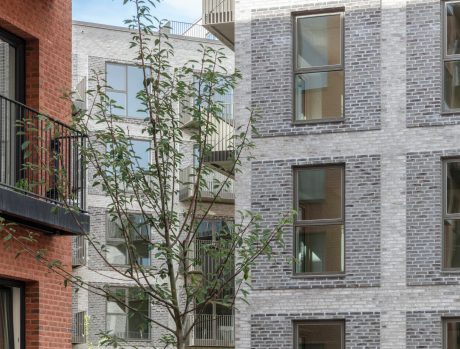 Fasadtegel: EW0450 Jern - EW0449 Kul - EW0447 Flint | Bellakvarteret, Danmark