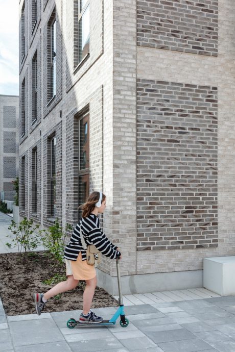 Fasadtegel: EW0450 Jern - EW0449 Kul - EW0447 Flint | Bellakvarteret, Danmark