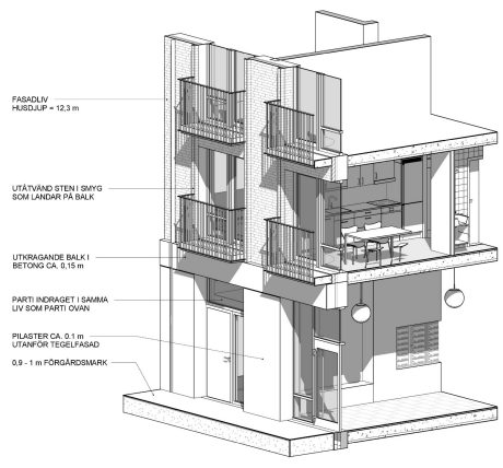 Brick: EW0109 Hvid Marmor | Varvsterassen, Sweden