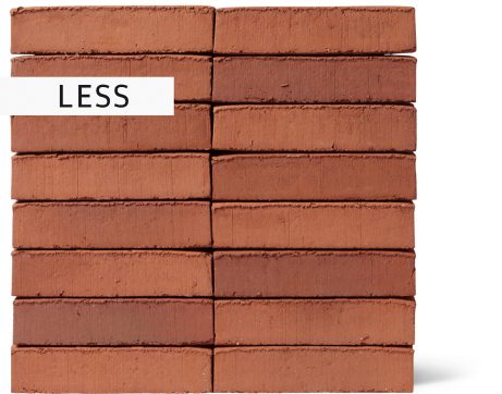 Danish Facade Brick W 465 Rød nuanceret