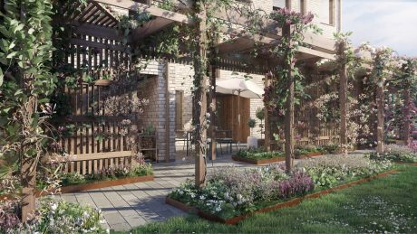 Fasadtegel - Sjöporten, Sverige