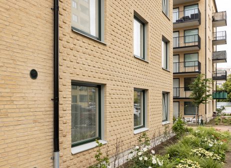 Fasadtegel: EW0479 Sand | Bellevuegården, Malmö