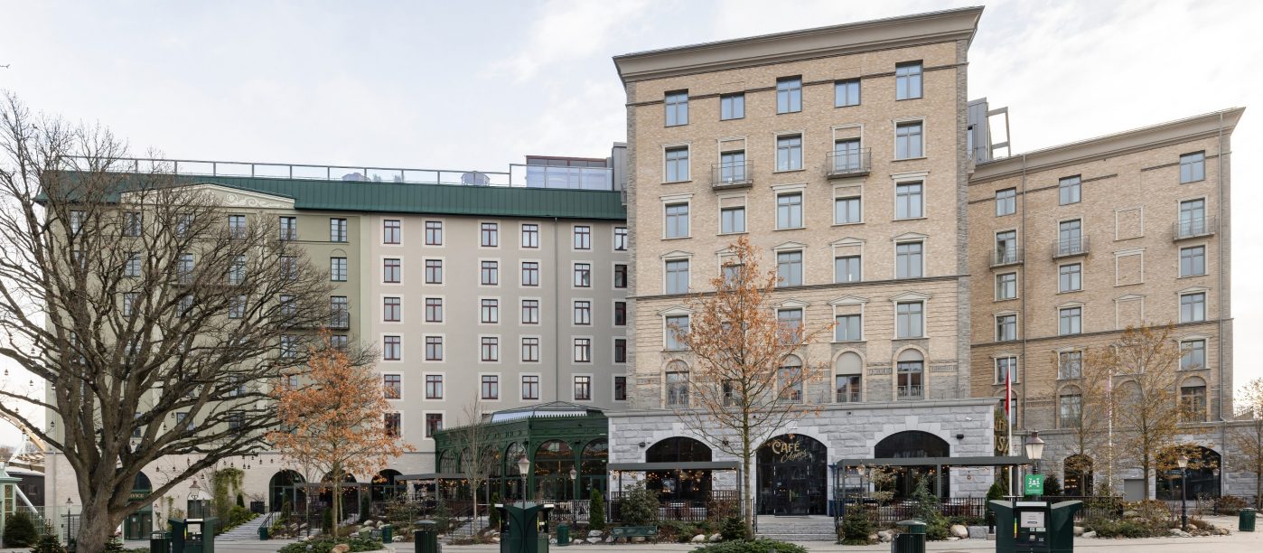 Brick: EW2136 Light Coal - EW2166 Sisteron - EW0409 Valmue | Liseberg Grand Curiosa Hotel, Göteborg