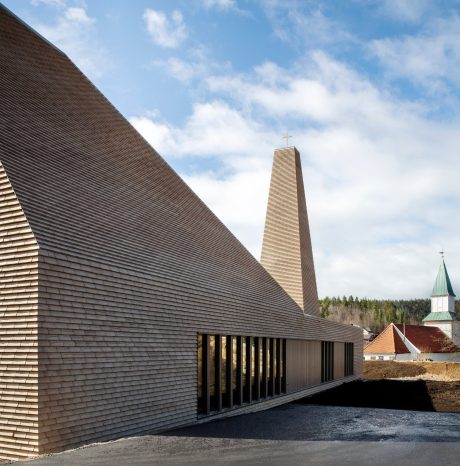 Skärmtegel: URBAN Frederiksberg | Vennesla Kirke, Norge