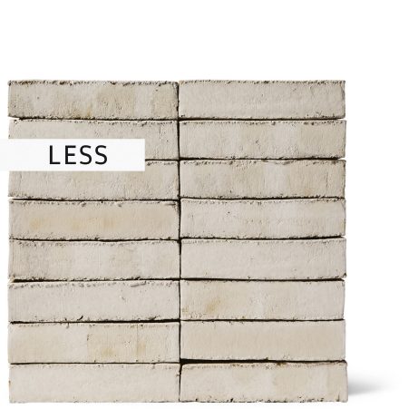 Fasadtegel - EW0109 Hvid Marmor - LESS