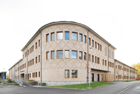 Fasadtegel: EW2438 White Bison | Västerbergssskolan, Mölndal