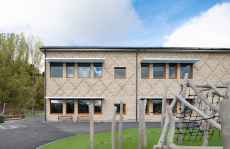 Fasadtegel: EW2438 White Bison | Västerbergssskolan, Mölndal