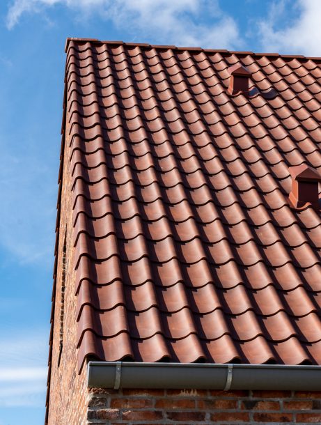 Fasadtegel - taktegel: EW3255 - Sinus | Agttrup Gårdhuse, Danmark