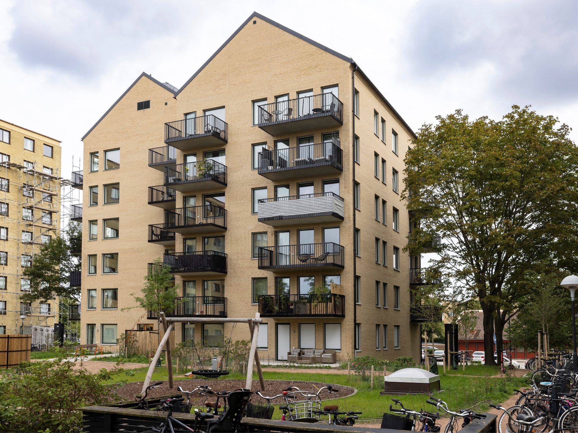 Fasadtegel: EW0479 Sand | Bellevuegården, Malmö