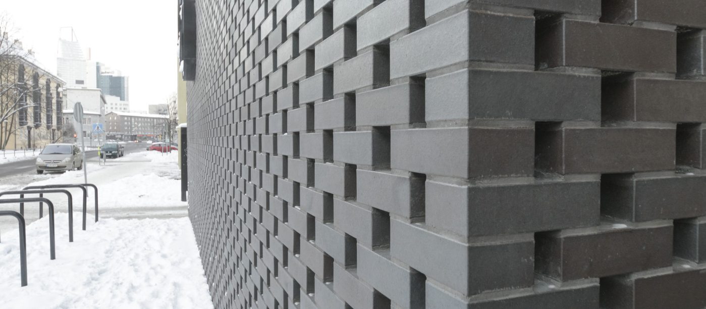 Public sauna in Raua street in Tallinn. Used materials: Terca solid bricks Dresden smooth BWK 140/19NF.   